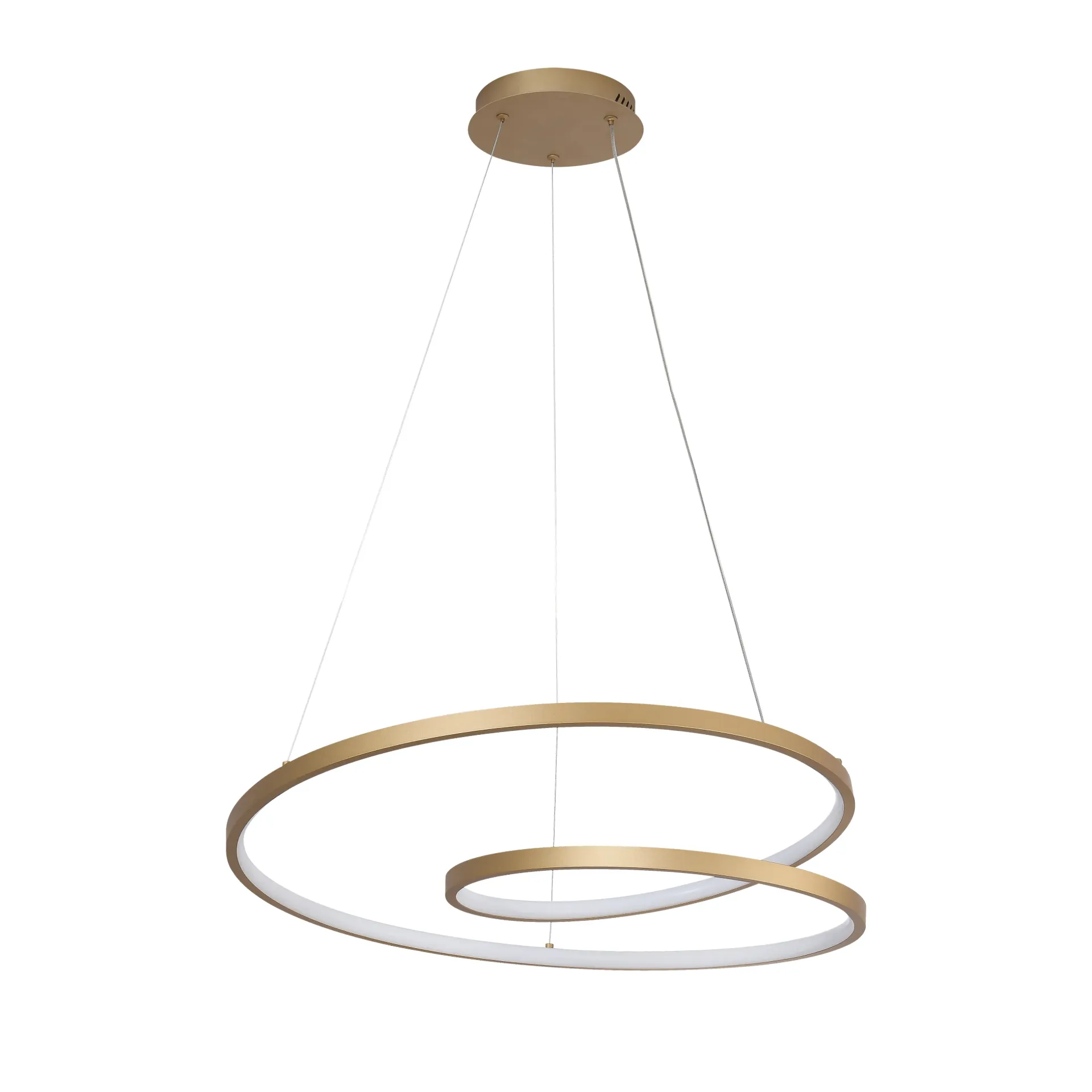 Aurea Gold LED Ring Pendant| 40W CCT