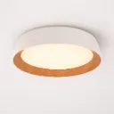 Arden White & Wood LED Ceiling Lamp | 60W CCT