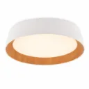 Arden White & Wood LED Ceiling Lamp| 60W CCT