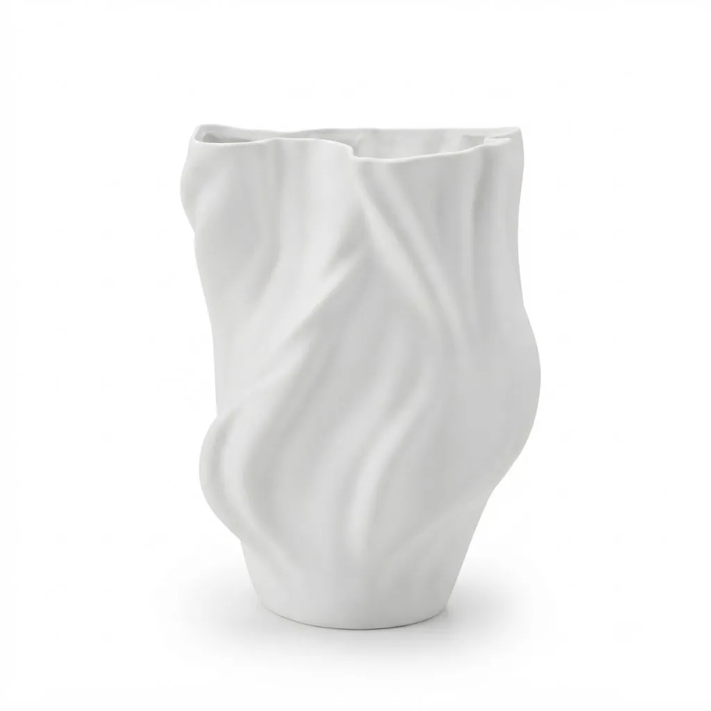 Art Deco Resin Vase