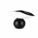 Black & White Resin Vase| 20cm