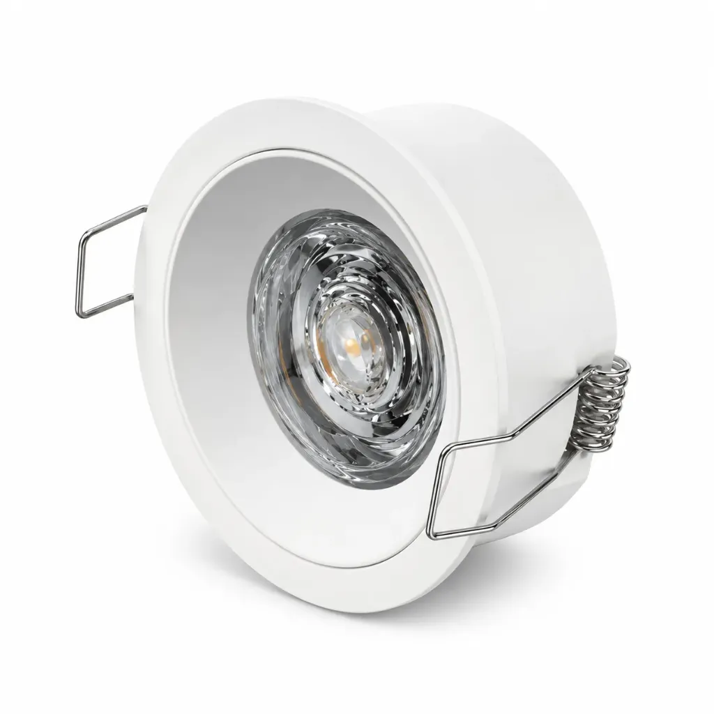 NOX White Recessed LED Spotlight| 9W 3000K 24°