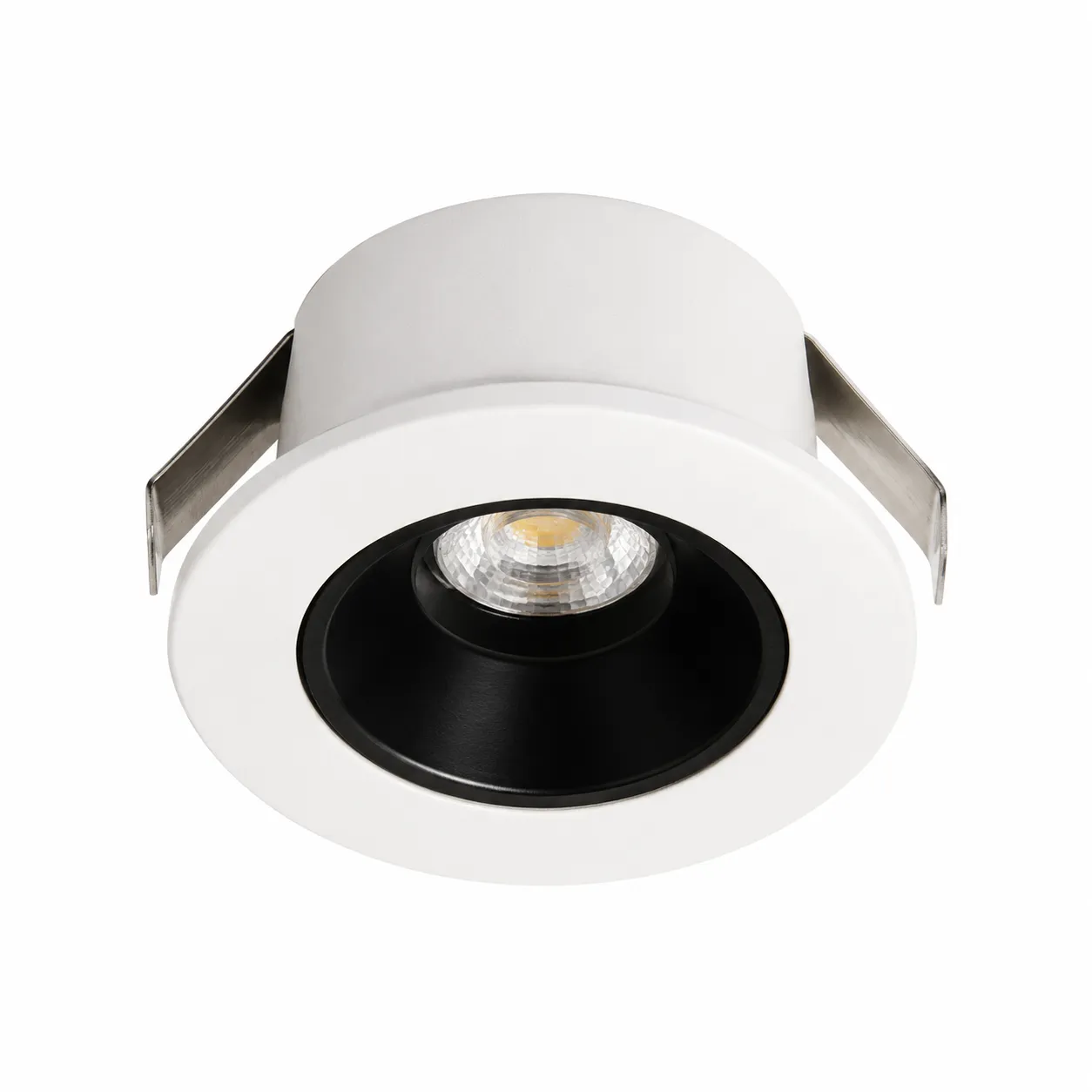 NOX White & Black Mini Recessed LED Spotlight| 1.5W 3000K 24°