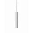 Alba White Ribbed Ceramic GU10 Pendant| 1-Light