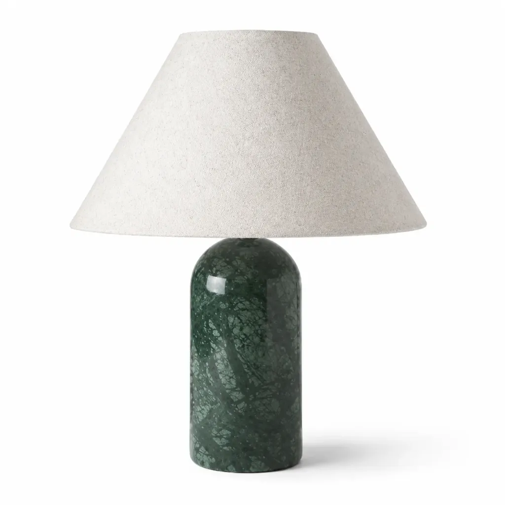 Verde Green Marble Table Lamp| 1xE27