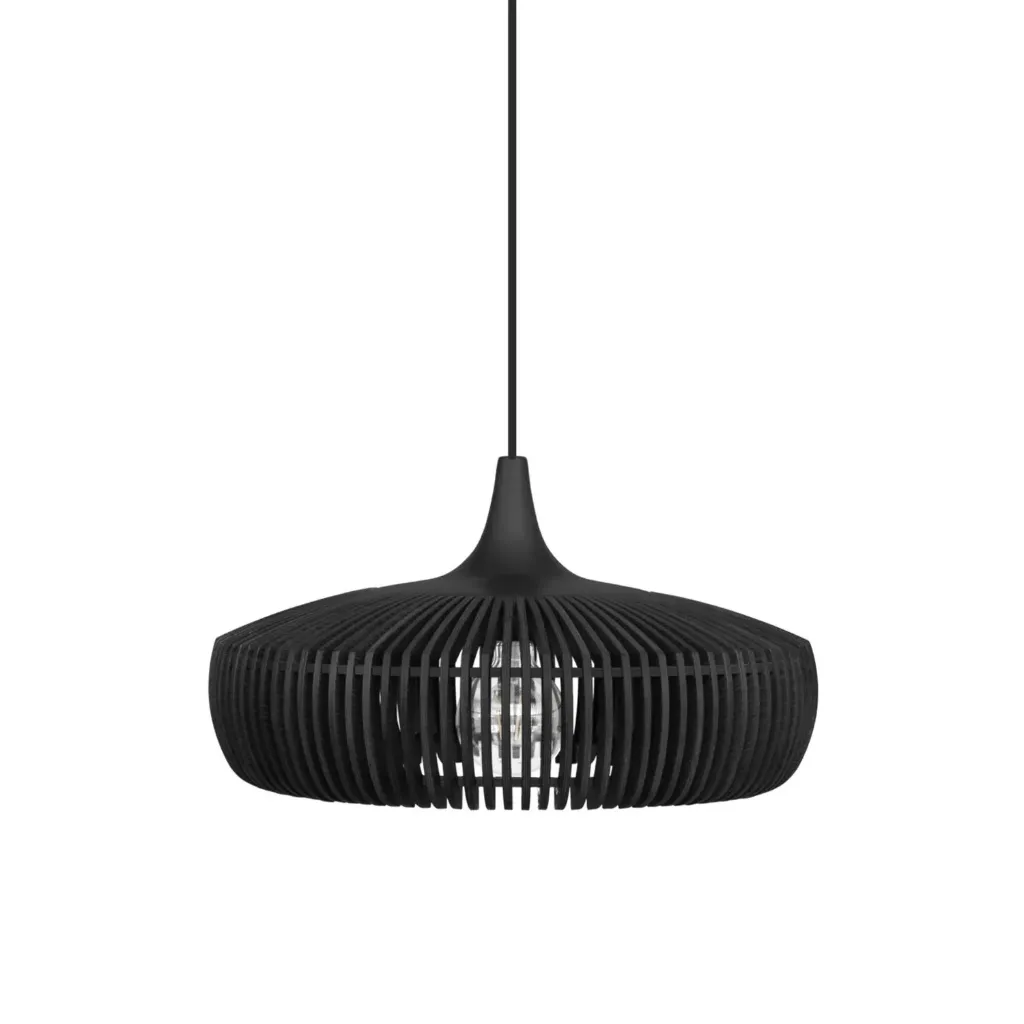 Nara Black Wood Pendant| 1-Light E27
