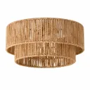 Sava Rattan Rope Ceiling Lamp| 3-Light E27