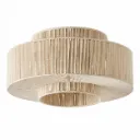 Nara Rattan Cotton Rope Ceiling Lamp| 3-Light E27