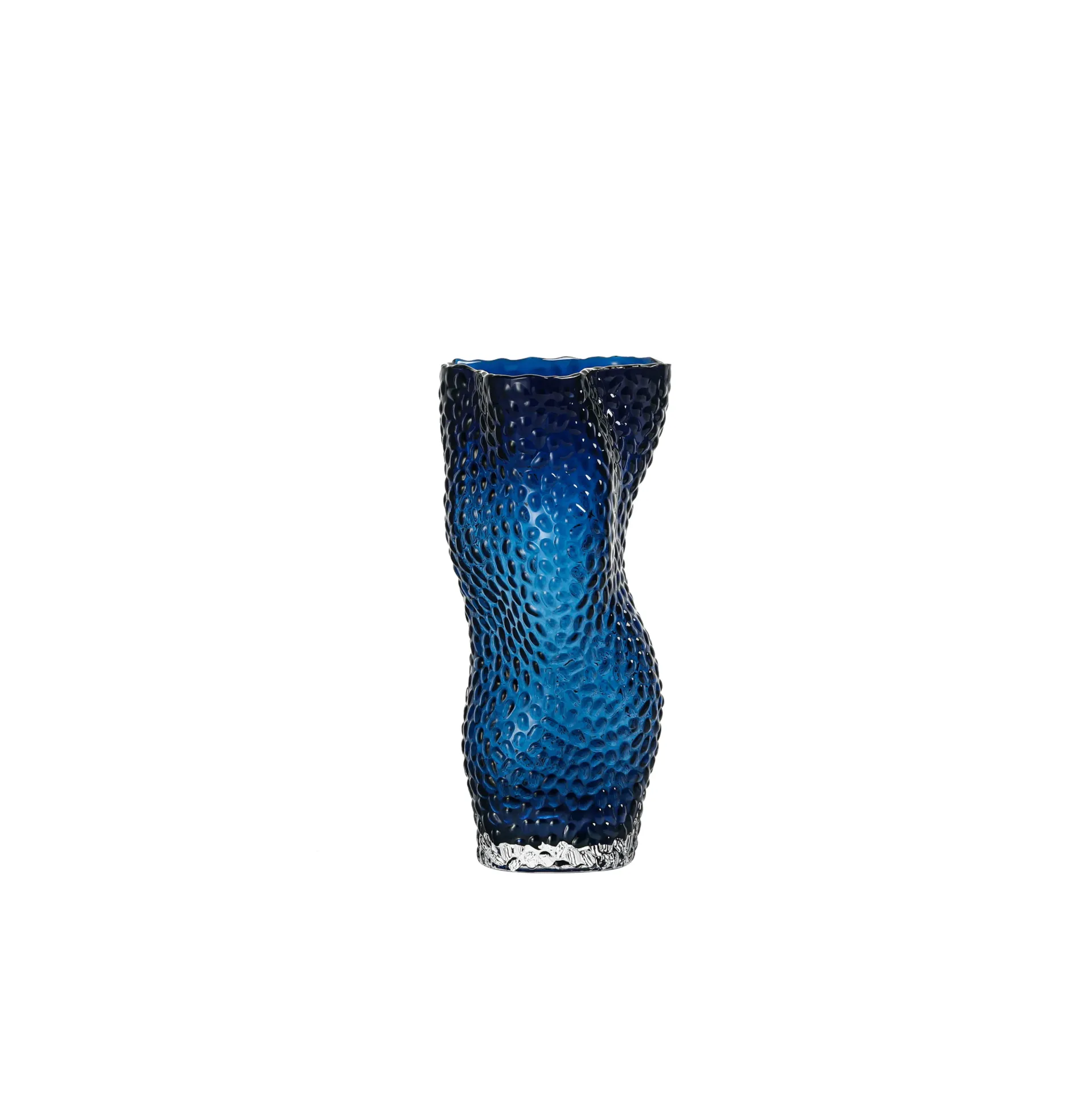 [VS874S-BL] Core Blue Glass Vase