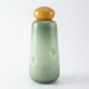 Oria Green & Yellow Glass Vase | H36cm