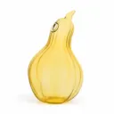 Yellow Gourd Glass Vase