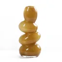 Amber Glass Decorative Vase| H32cm