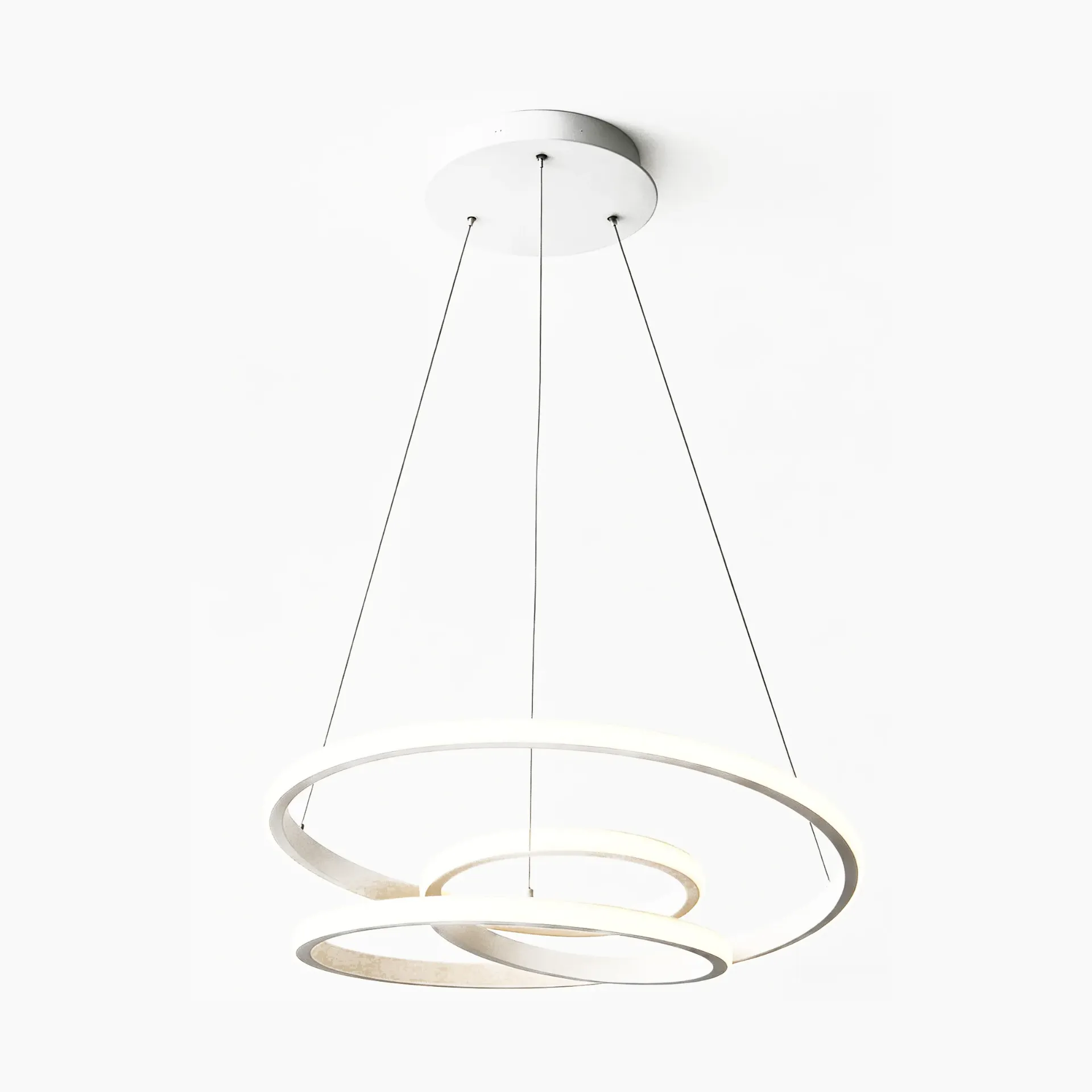 [PL1060-80CC/WH] Astra White Smart LED Ring Pendant| 80W CCT