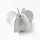 White Scandinavian Ceramic Vase