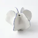 White Scandinavian Ceramic Vase