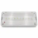 White Surface-Mounted LED Emergency Exit Light 5W 3-Hour Backup